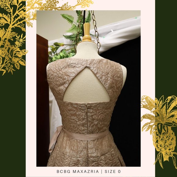 BCBG MAXAZRIA Cocktail Dress Size 0 - Picture 4 of 5